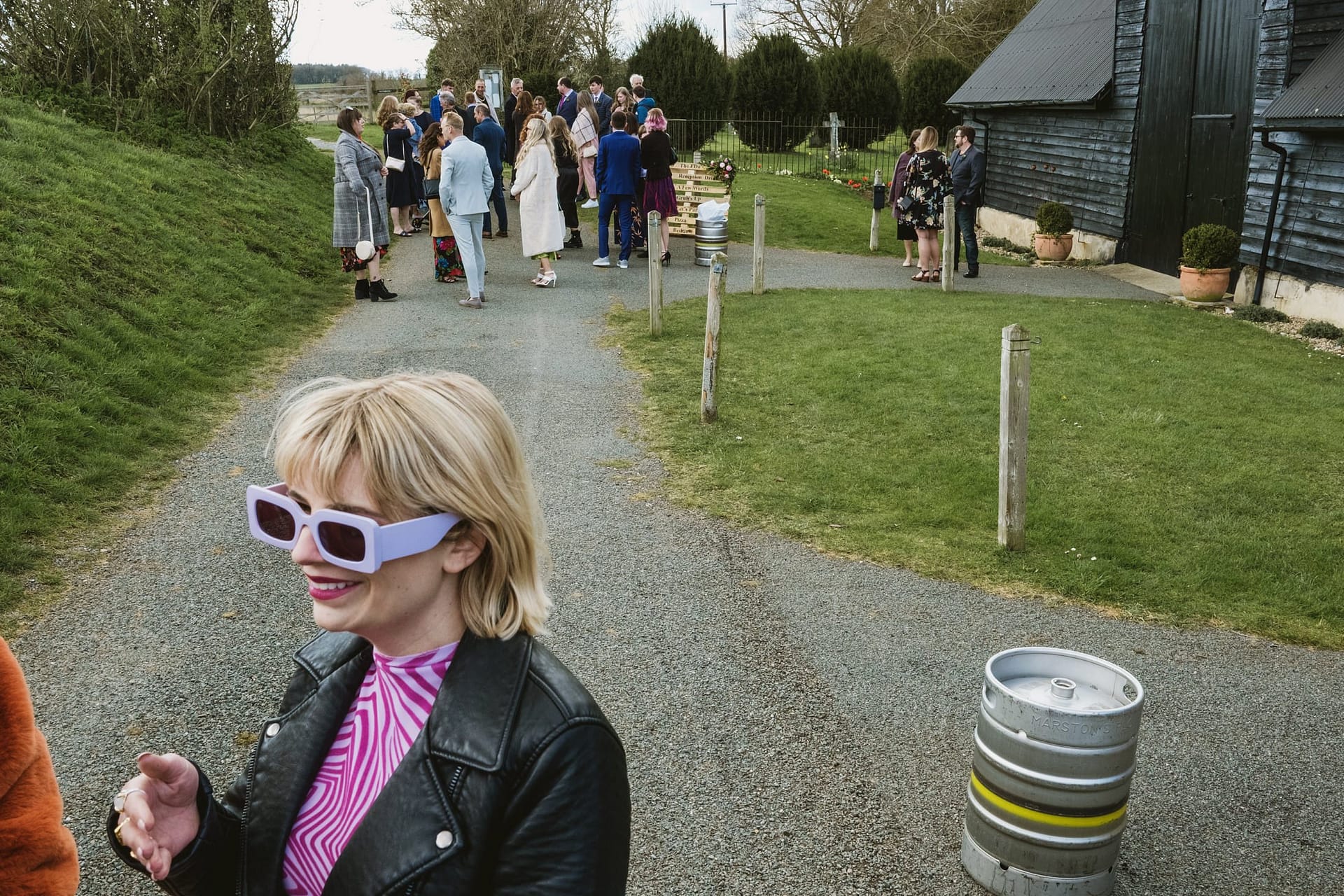 Alpheton Barns suffolk wedding reception