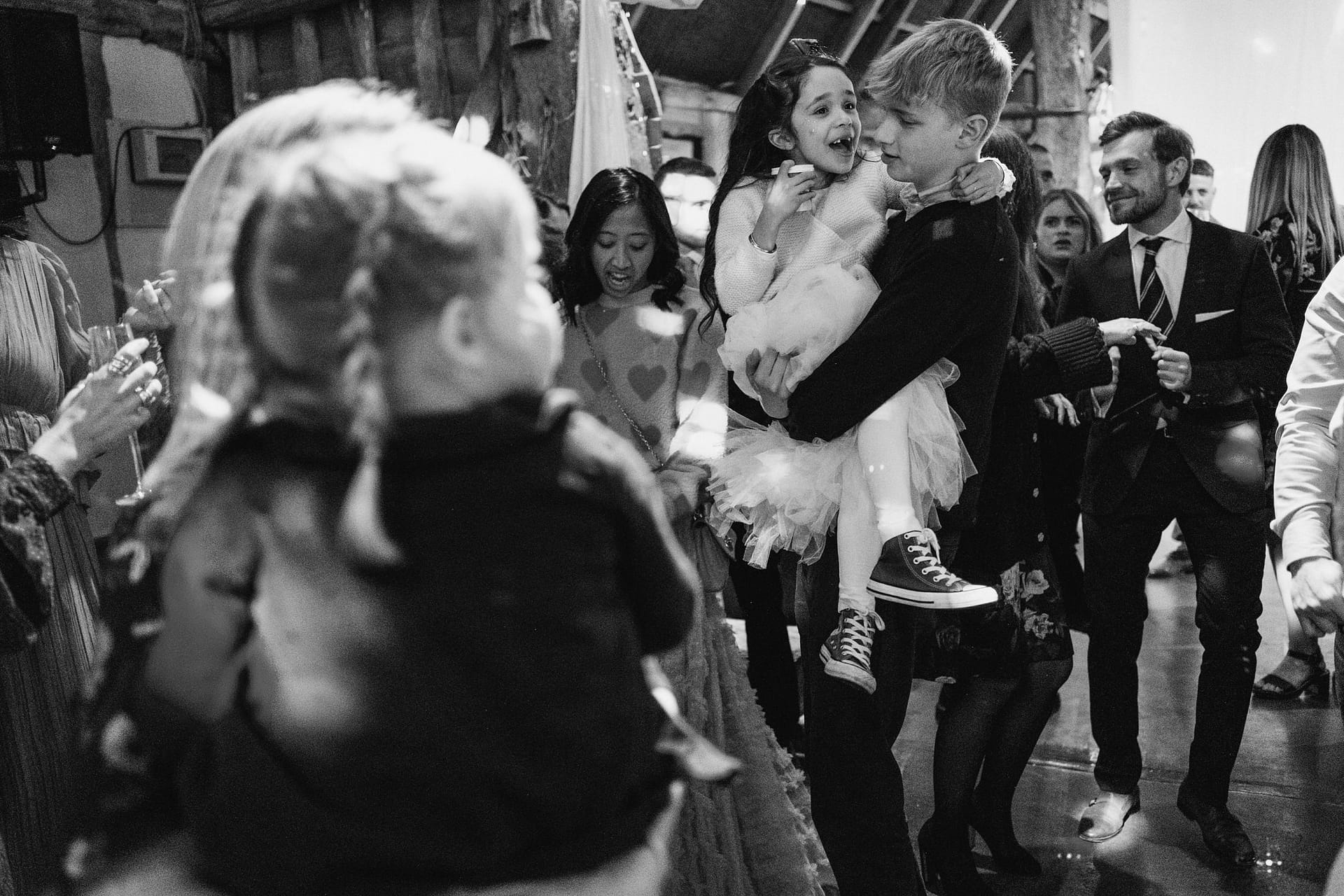 Alpheton Barns wedding dance floor