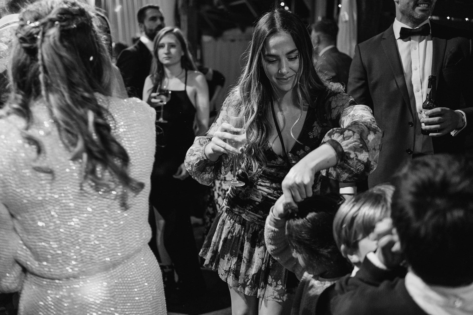 Alpheton Barns in suffolk dance floor