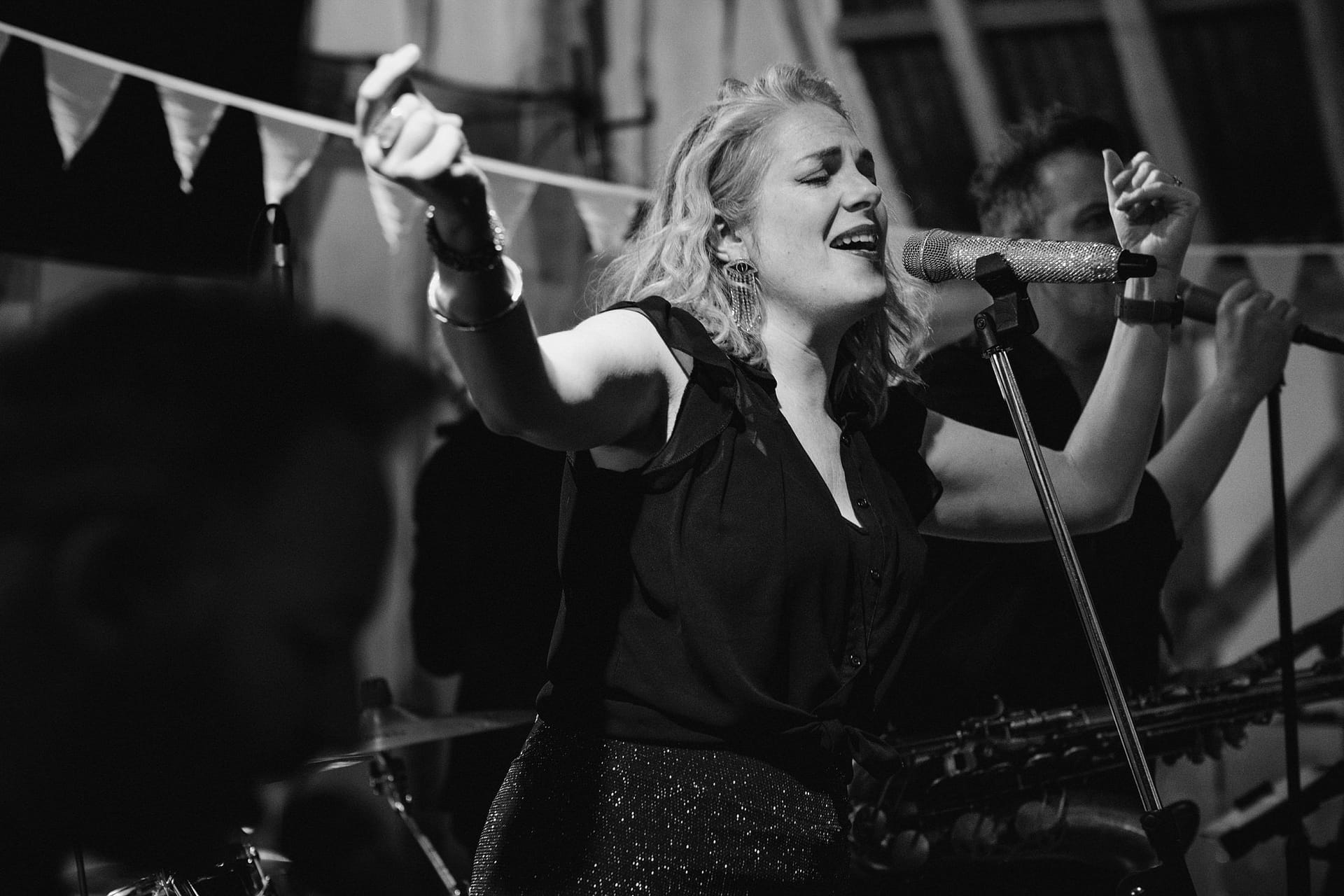 wedding reception at Alpheton Barns suffolk