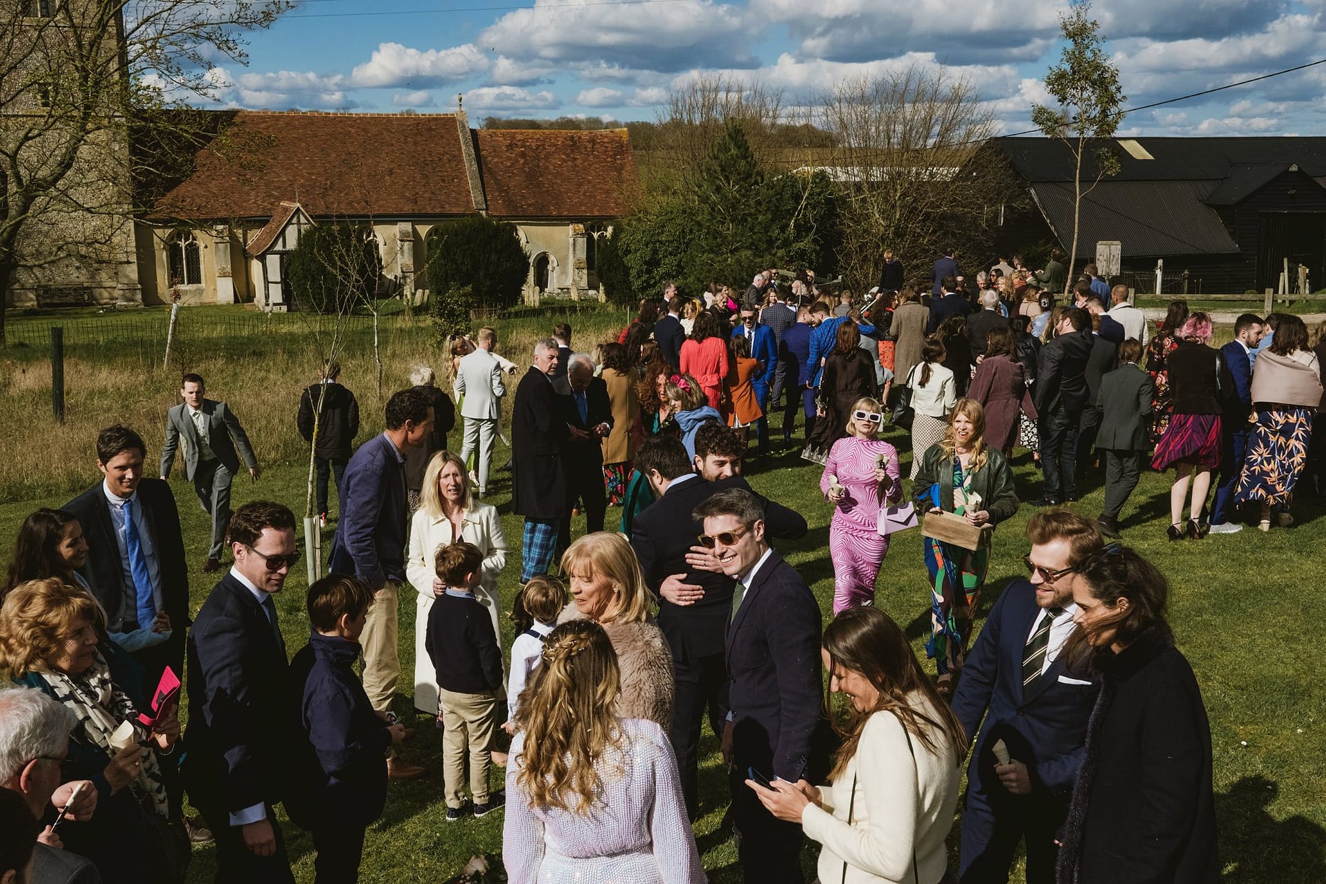 Alpheton Barns wedding reception