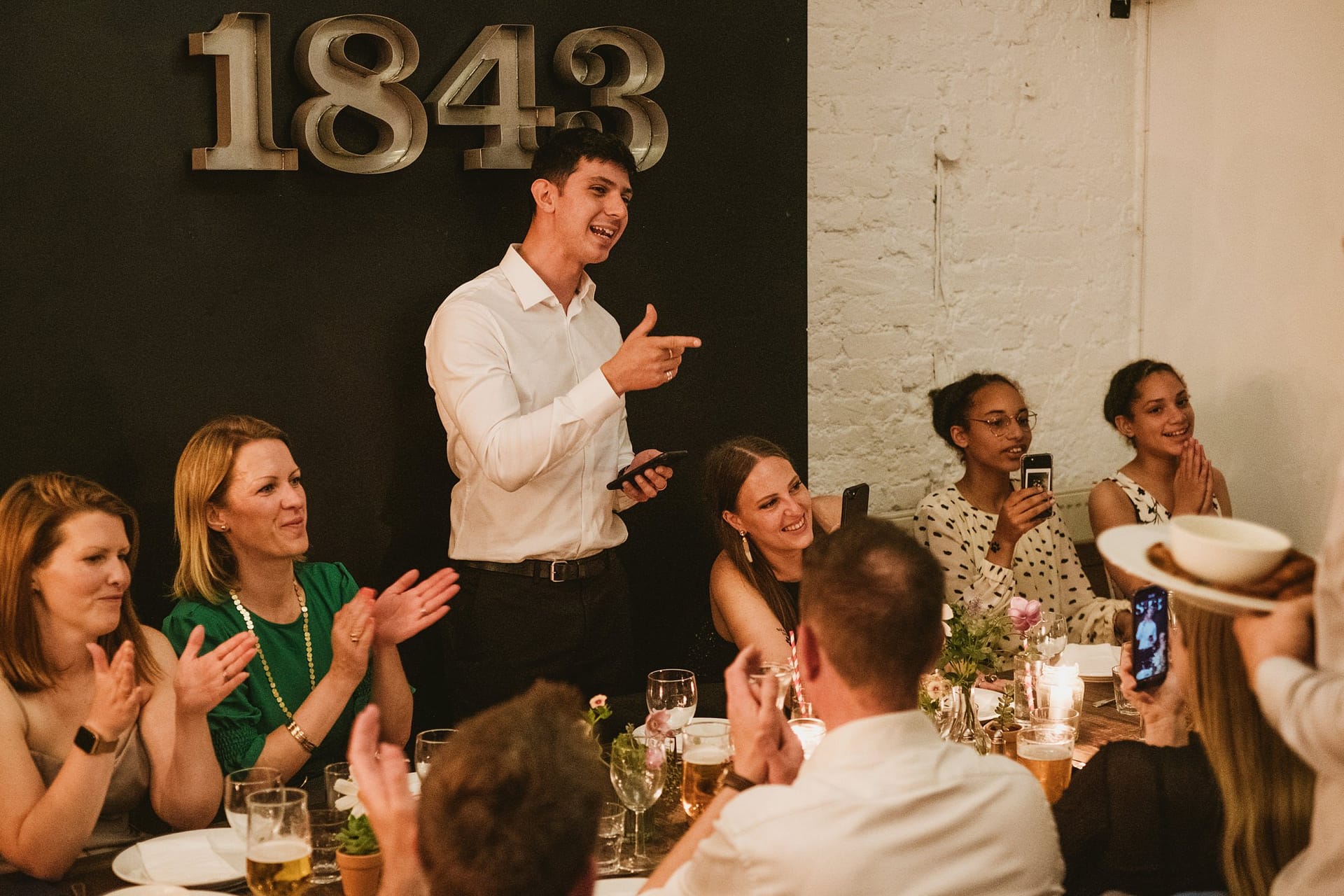 best man speech at Prince Albert Camden in london