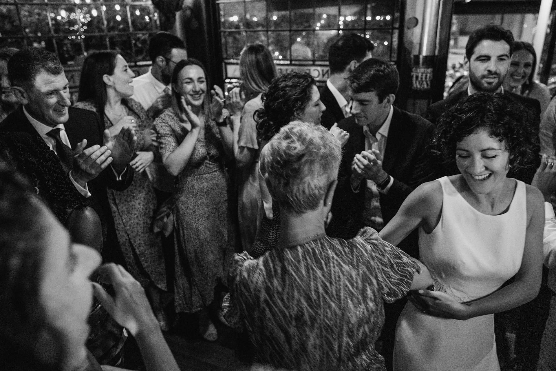 Prince Albert Camden wedding guests dancing