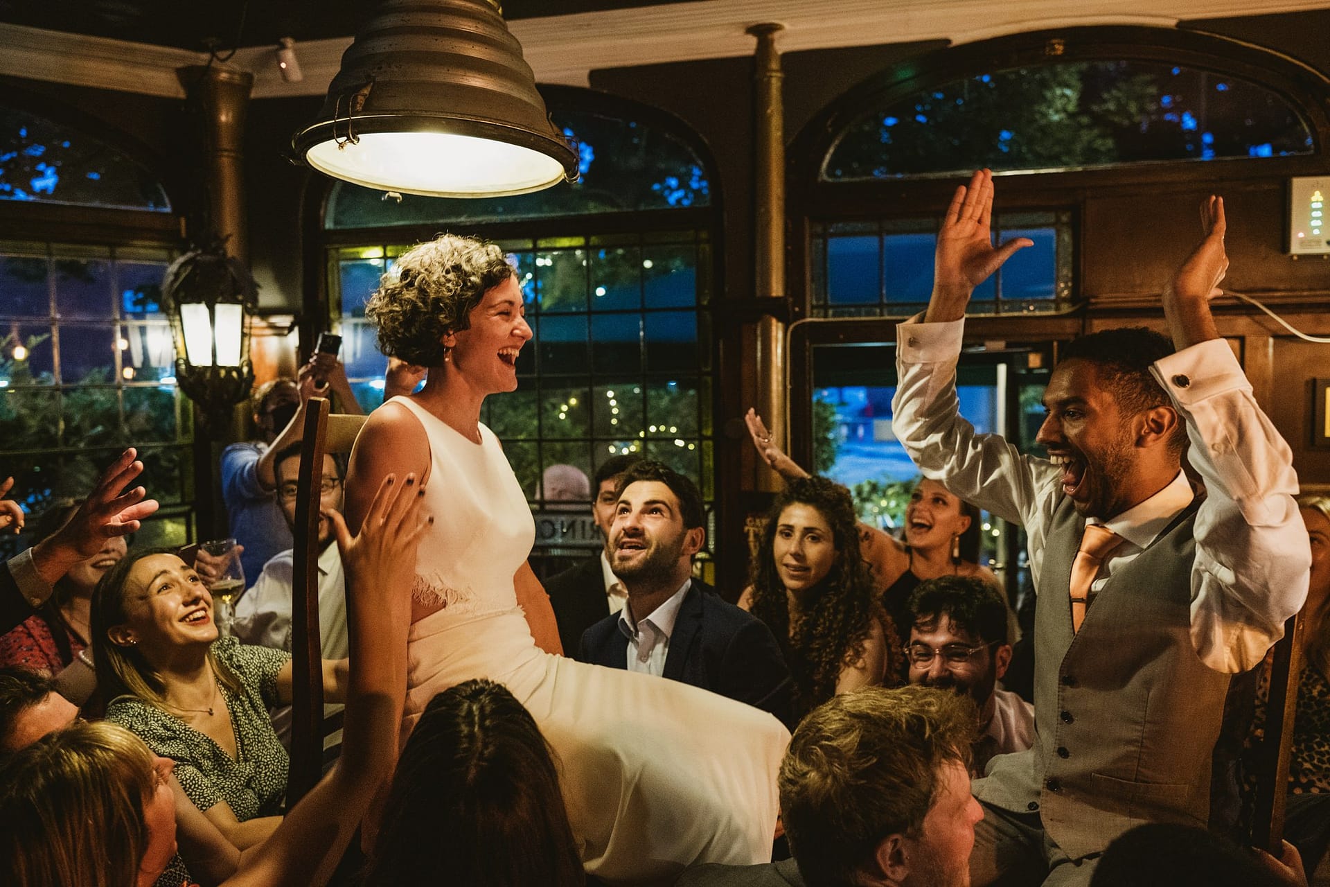 jewish dancing at Prince Albert pub in london