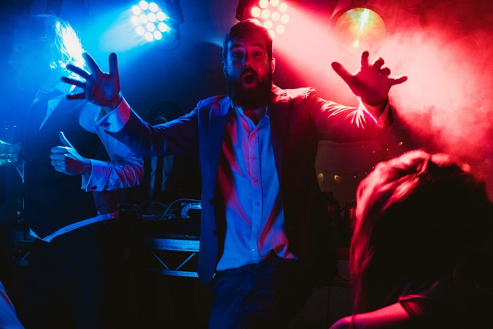 low light wedding photography