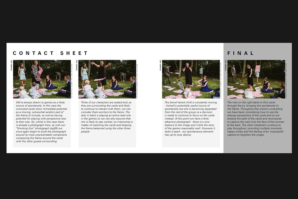 Layered wedding photograph demonstration from the book "Is This Something? by York Place Studios