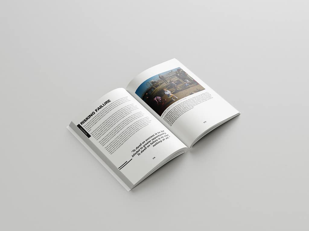 "Risking Failure" - excerpt from "Is This Something" - a workshop book about documentary wedding photography