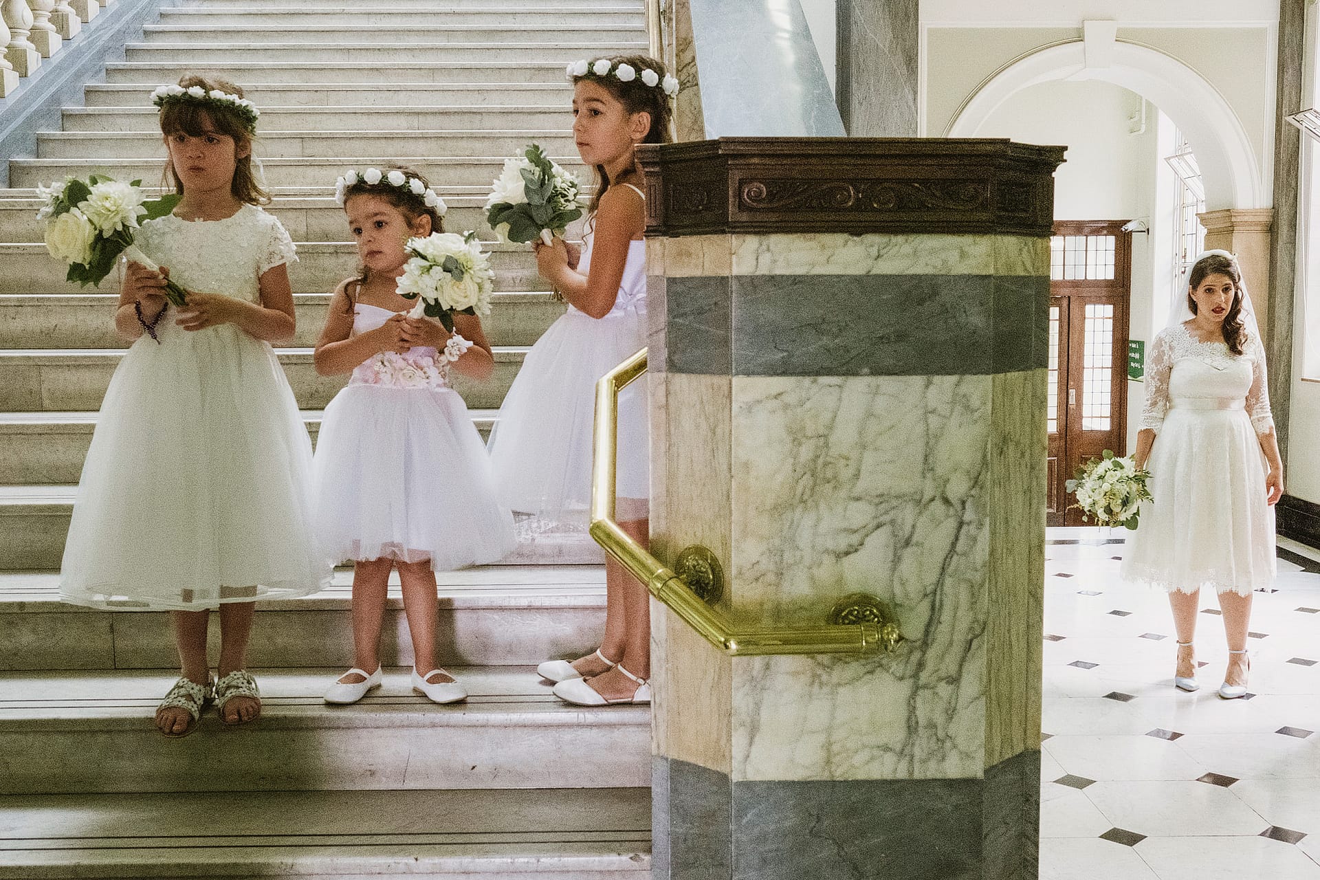 Bride entrance Islington Town Hall