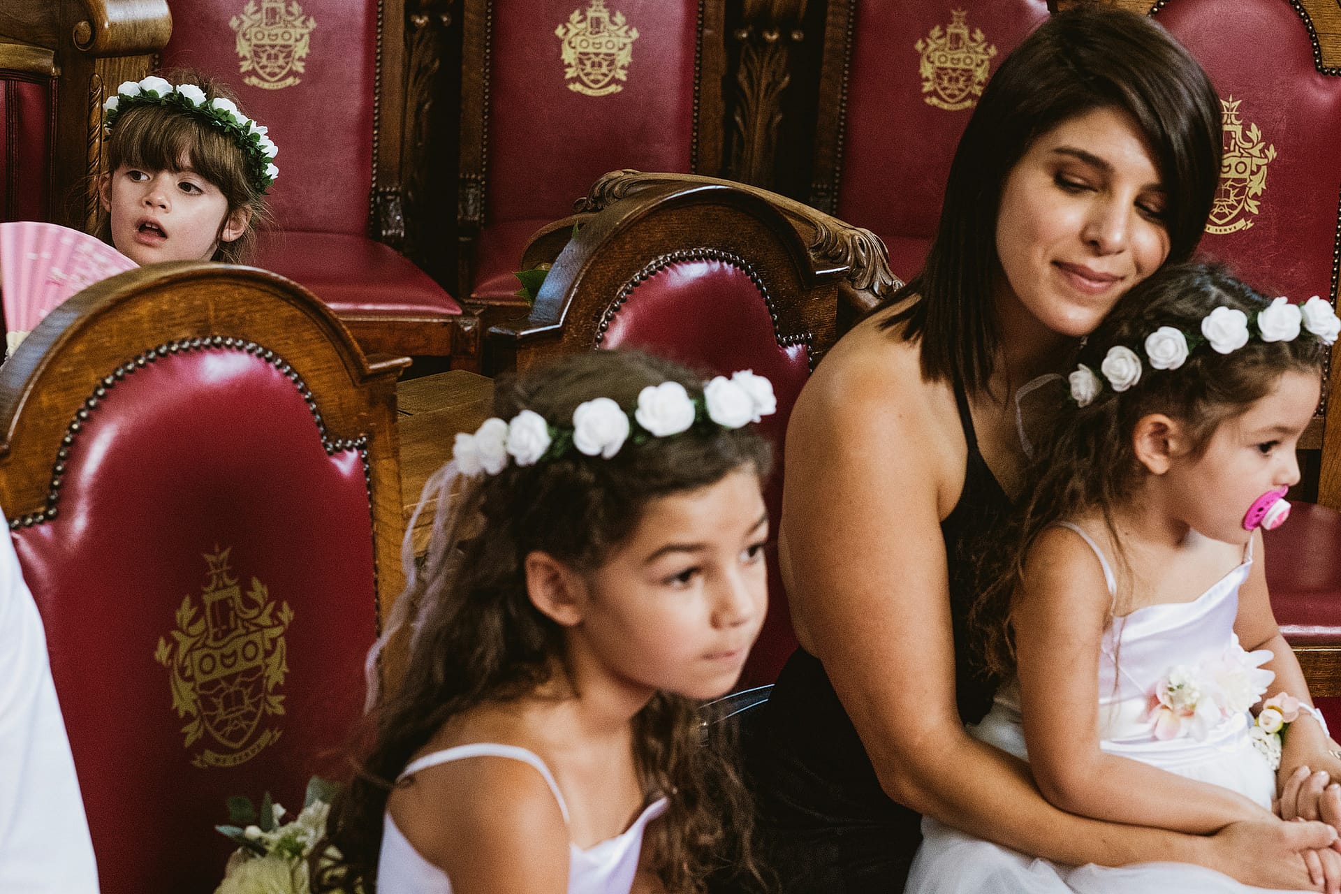 Bridesmaids, Islington Town Hall Wedding