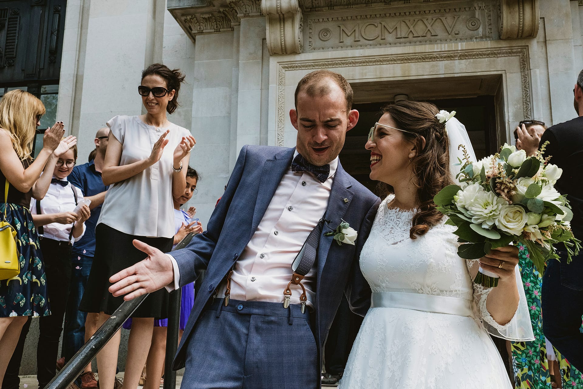 Islington Town Hall Reportage Wedding Photographer