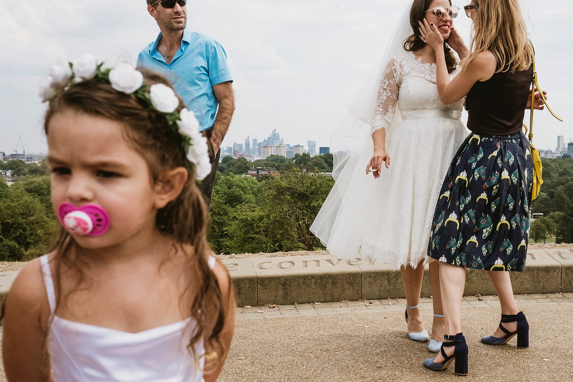 Jewish Wedding ceremony on Primrose Hill