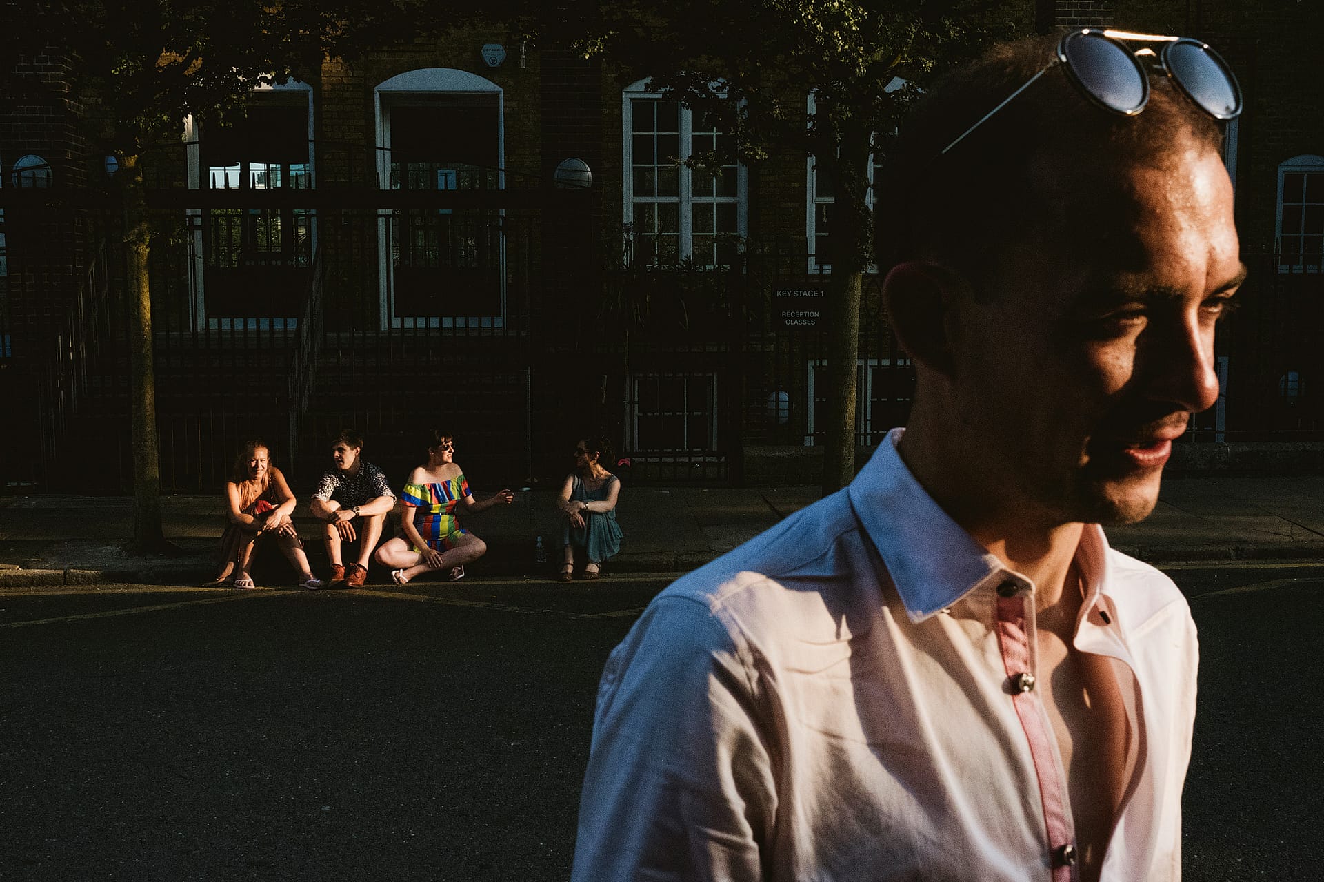 Golden hour wedding photography London