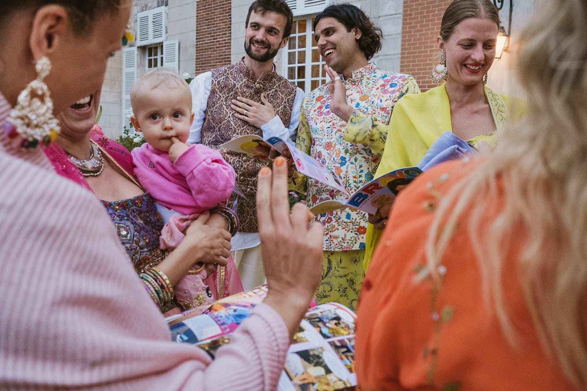 Chateau du Fey in France indian wedding reception