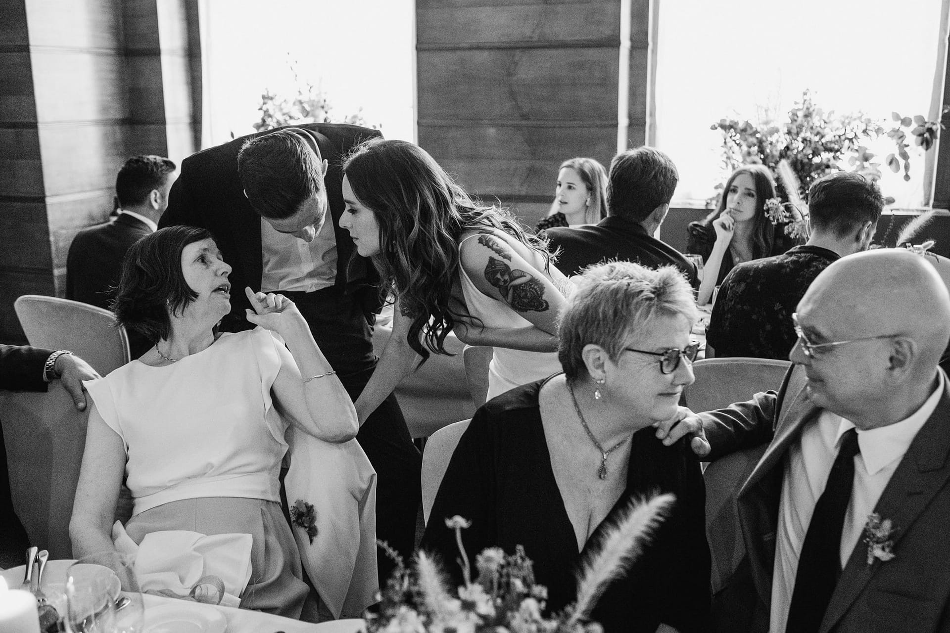 Town Hall Hotel London guests at a wedding