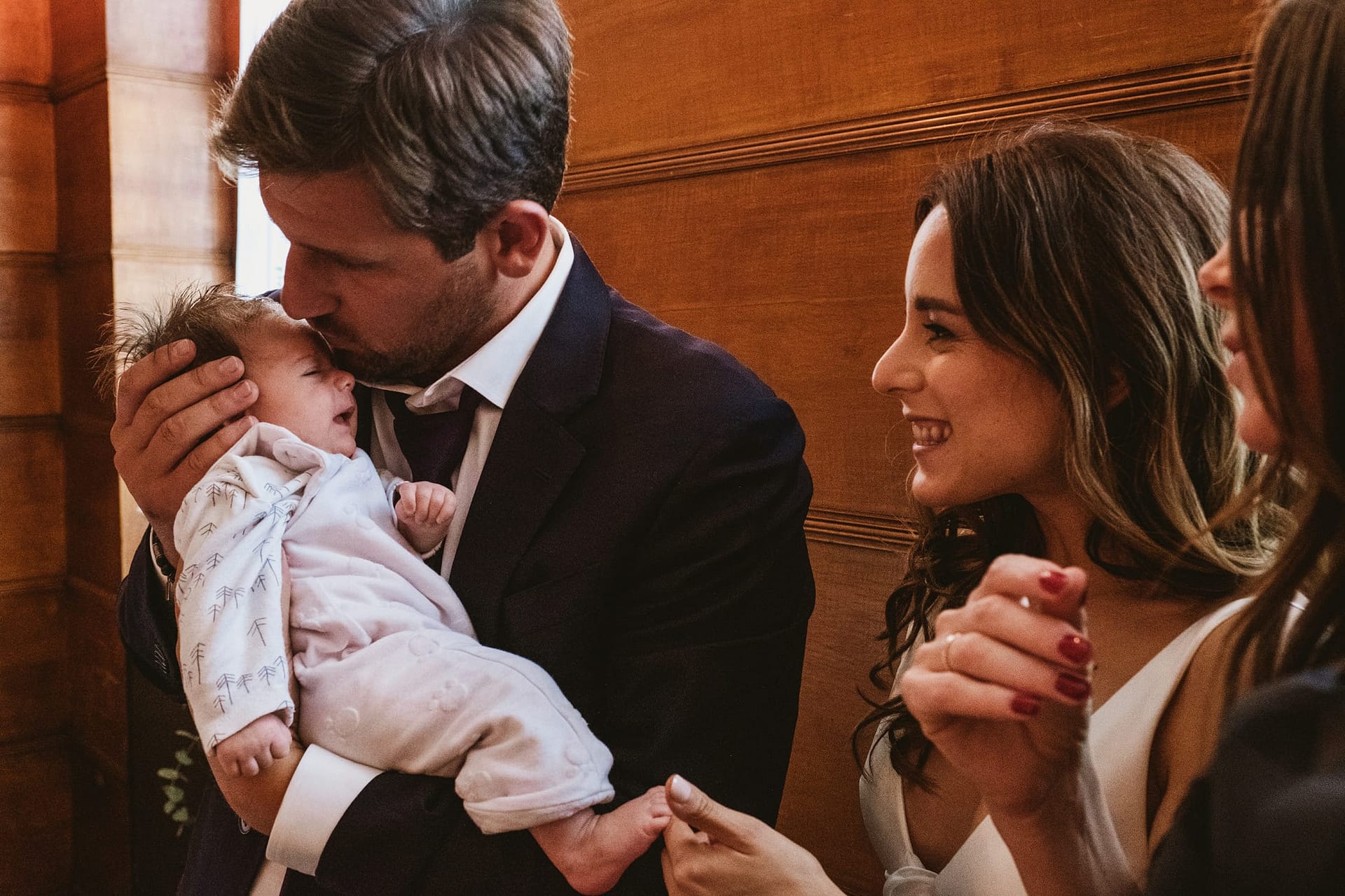 Town Hall Hotel London guests at a wedding