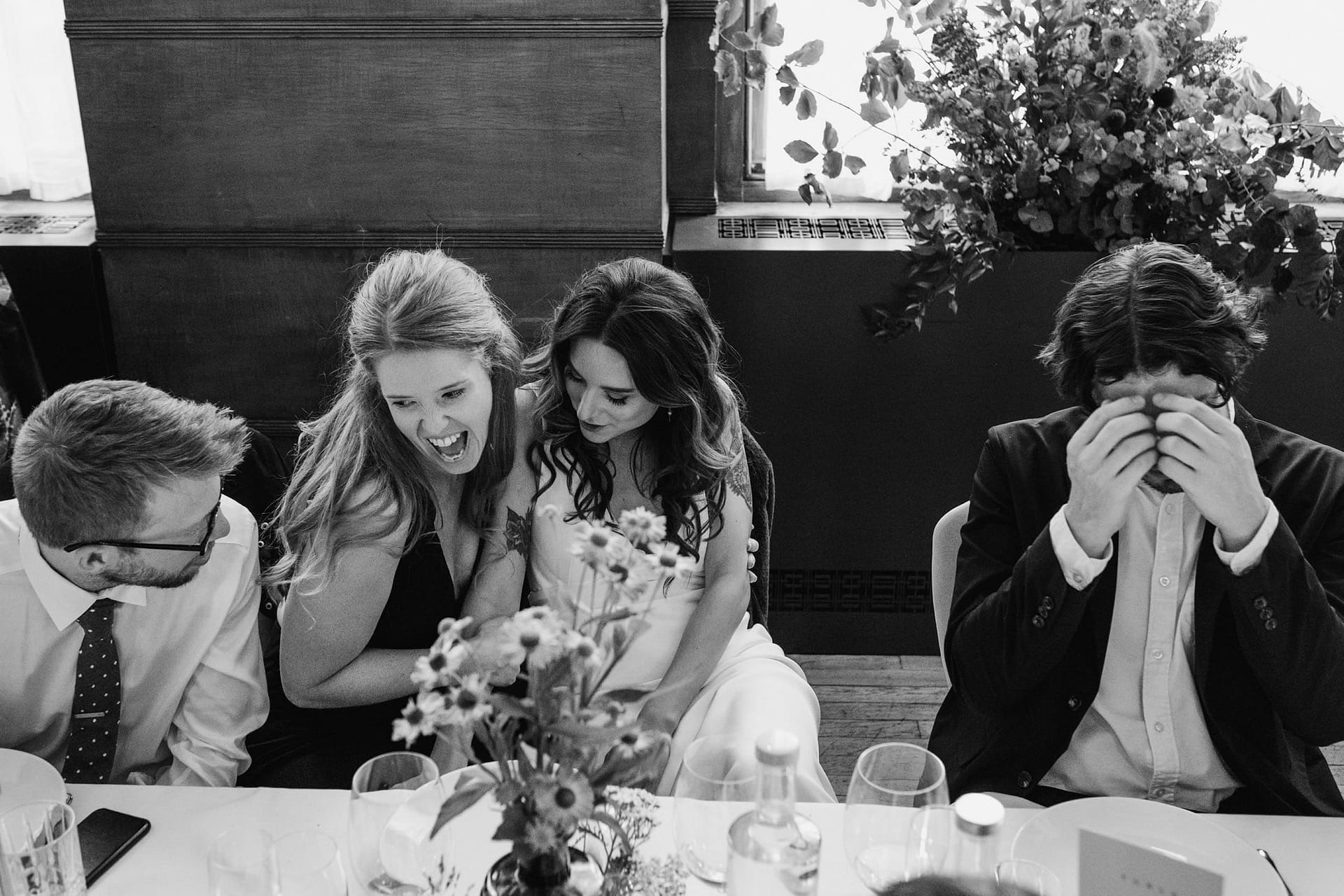 Town Hall Hotel London guests at a wedding