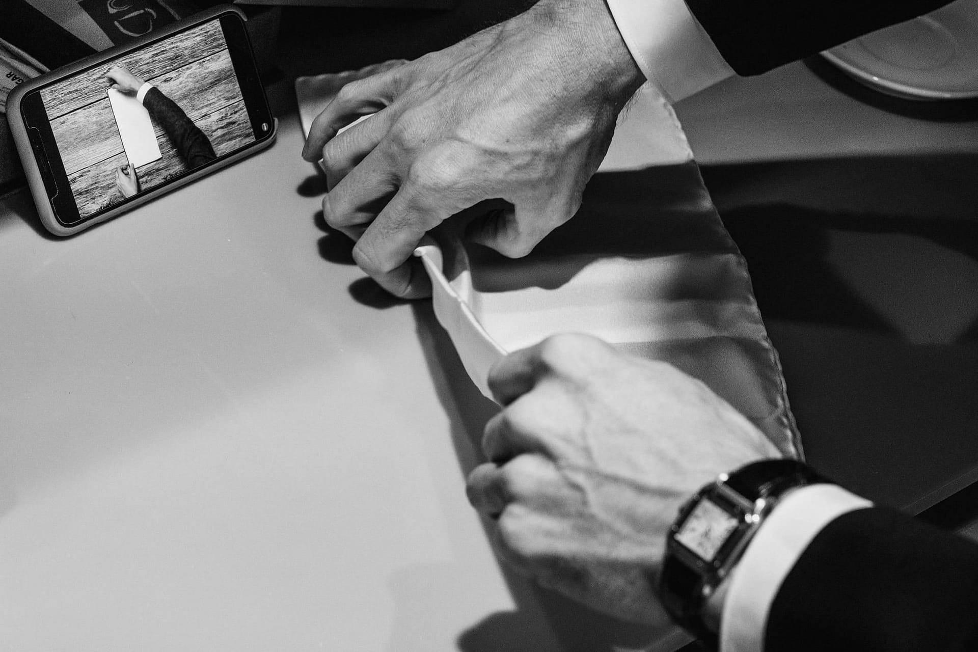 Town Hall Hotel London groom preparation