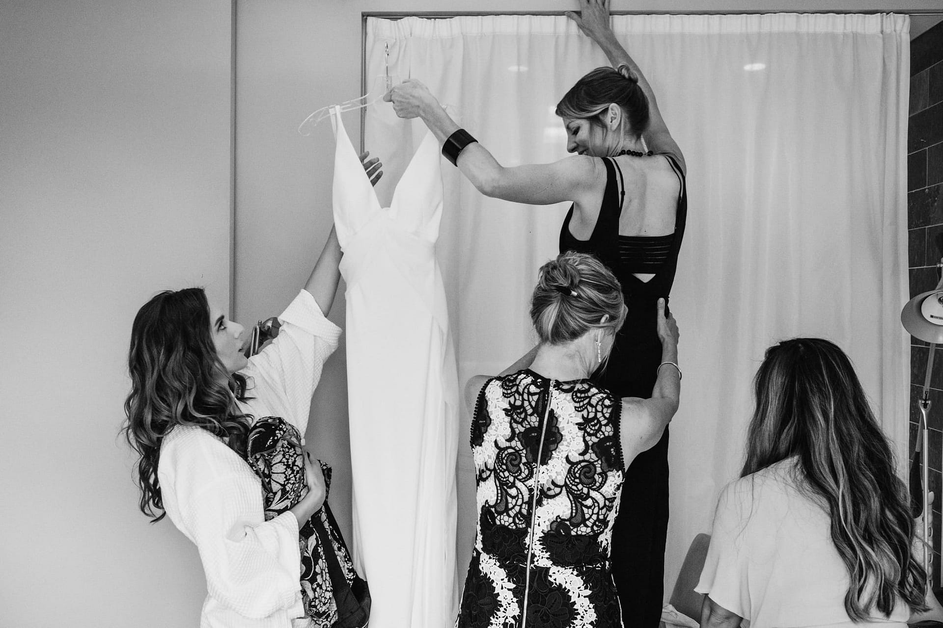 Town Hall Hotel bridal preparation