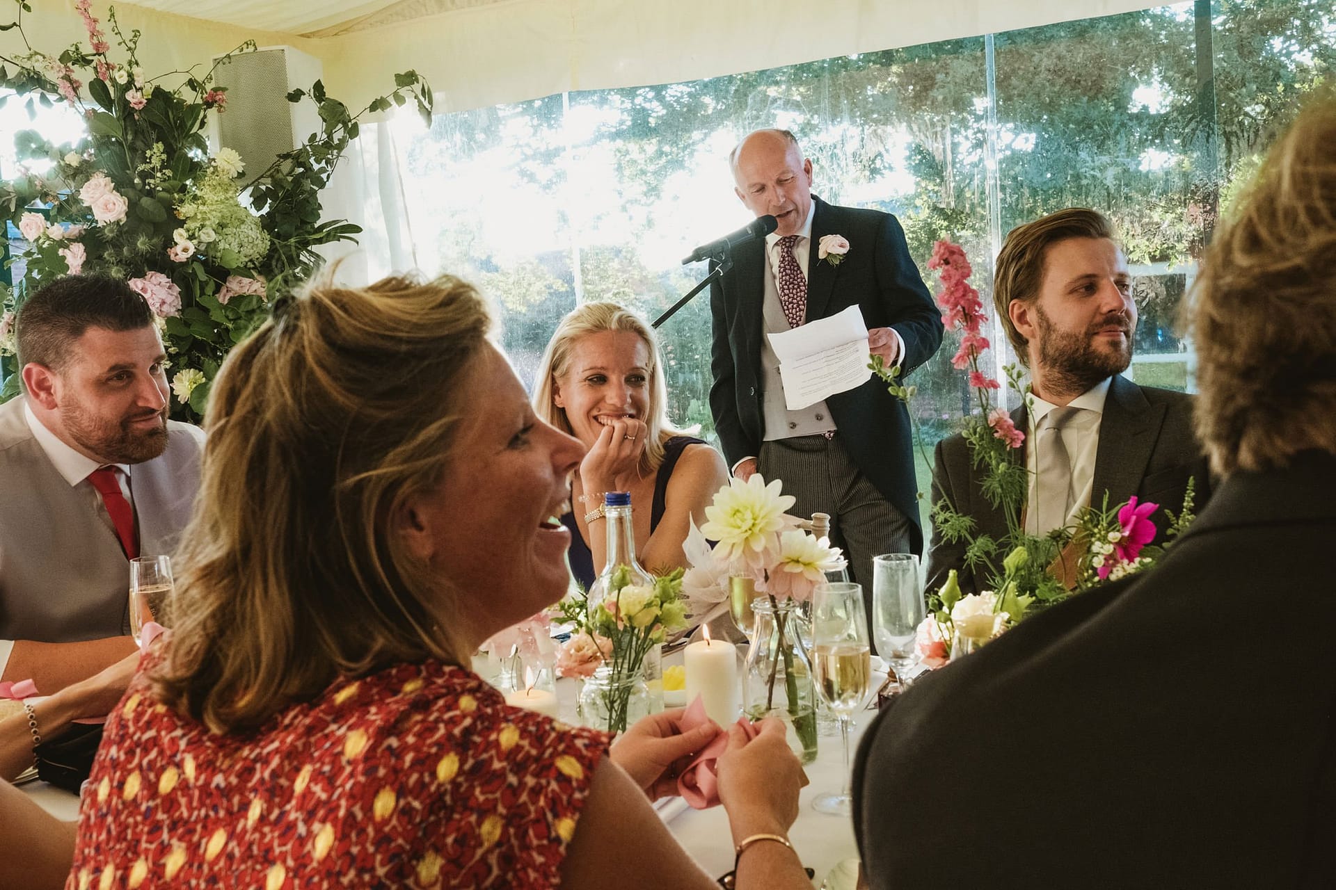 wedding speeches in Cheshire