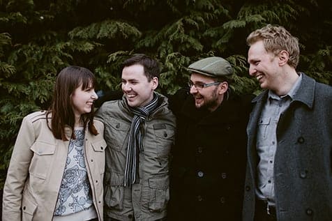 The York Place Studios Team, (Left to Right) - Dominique Shaw, Liam Shaw, Alex Shaw and Matt Thompson