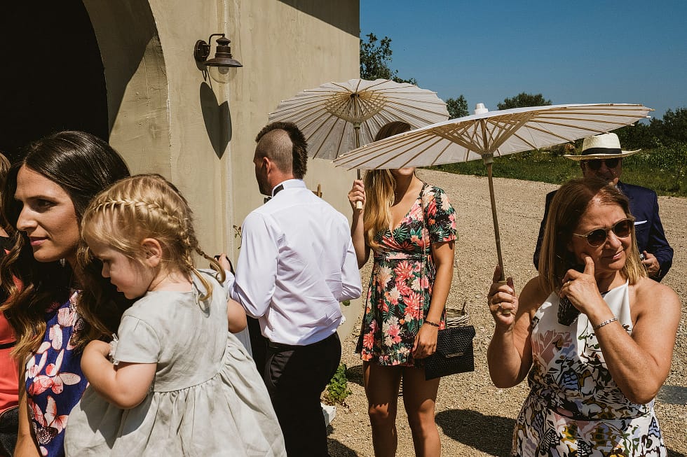 guests outside Villa Love Poland