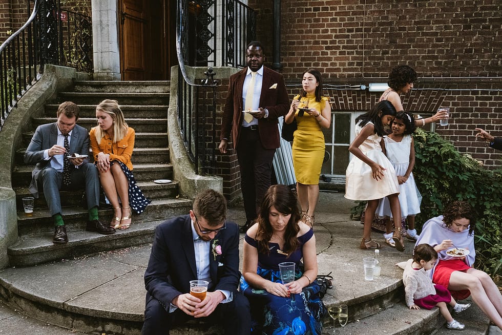 Cecil Sharp House reportage wedding photographer