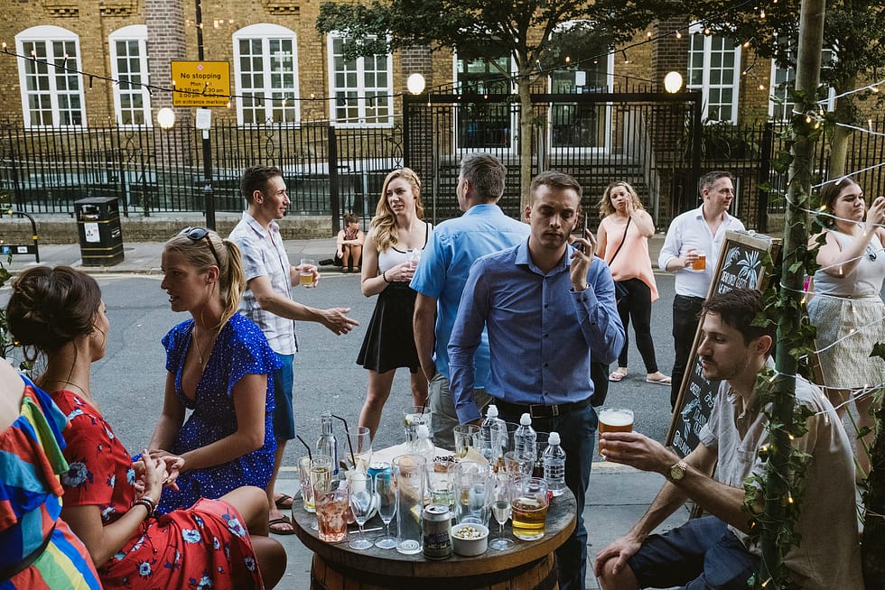 Island Queen Pub Wedding Photographers